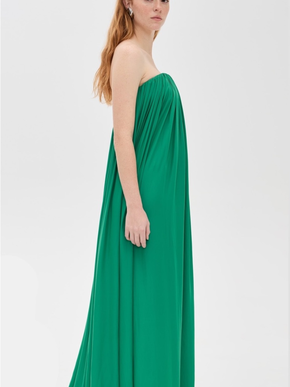 ALC Wynn Gown Emerald Green Serpent Formal Maxi Dress Size 12 NWT - Picture 12 of 14